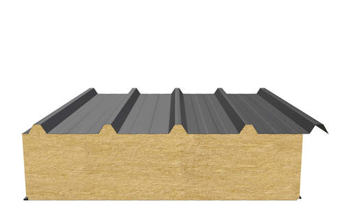 Кровельная сэндвич-панель (минеральная вата) 250 мм х 1000 мм