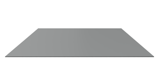 Лист плоский  1250 мм х 0,85 мм (оцинкованный)