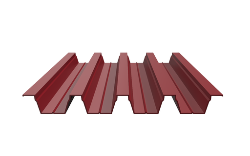 Профлист Н-75 750/800 мм х 0,45 мм (цветной)